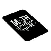 Magnet Flexible Professeur de mathématiques Équipe d'enseignants d (Côté Droit)