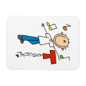 Magnet Flexible Professeur de Musique (Horizontal)