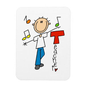Magnet Flexible Professeur de Musique