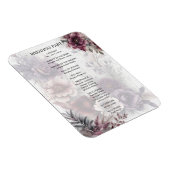 Magnet Flexible Programme de cérémonie des mariages (Côté Droit)