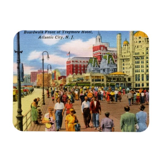 Magnet Flexible Promenade, Atlantic City Vintage (Horizontal)