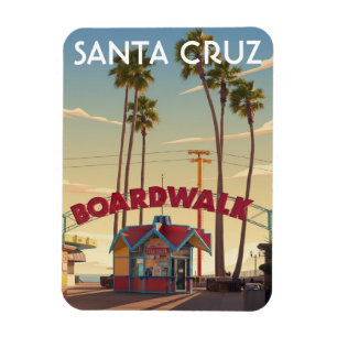 Magnet Flexible Promenade de Santa Cruz Californie Voyage