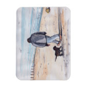 Magnet Flexible Promenade du chien - 05 (Vertical)