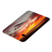 Magnet Flexible Promenade du coucher du soleil (Côté Gauche)