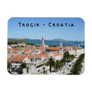 Magnet Flexible Promenade du front de mer de Trogir - Dalmatie, Cr