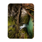 Magnet Flexible Promenade en bois à travers le canyon de la Gorge (Vertical)