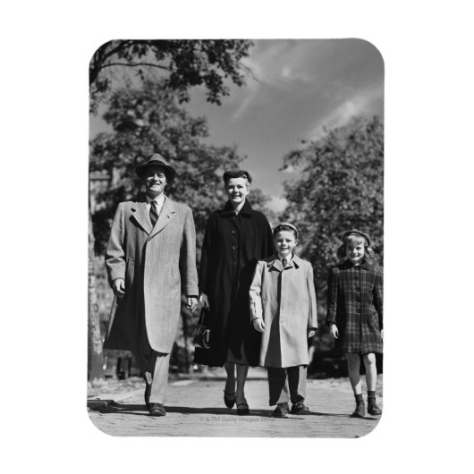 Magnet Flexible Promenade en famille (Vertical)