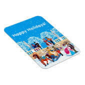 Magnet Flexible Promenade hivernale (Côté Droit)