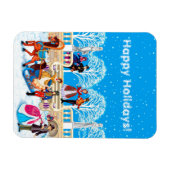 Magnet Flexible Promenade hivernale (Horizontal)