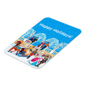 Magnet Flexible Promenade hivernale (Côté Gauche)