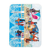 Magnet Flexible Promenade hivernale (Vertical)