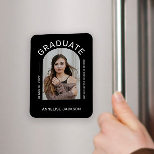 Magnet Flexible Promotion 2022 photo de fin d'études minimaliste s