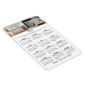 Magnet Flexible Promotional Business 2 Photo Calendrier 2026 (Côté Droit)