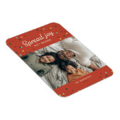 Magnet Flexible Propager Joie, pas Germs Photo de vacances (Côté Droit)