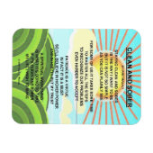 MAGNET FLEXIBLE PROPRE ET SOBRE (Horizontal)