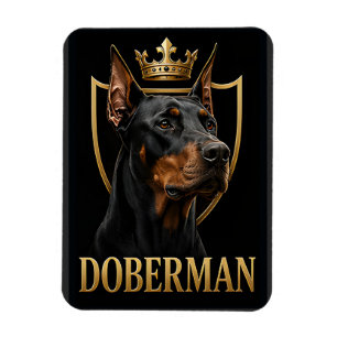 Magnet Flexible Propriétaires fiers de Doberman Pinscher Royal Dog