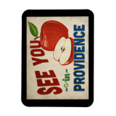Magnet Flexible Providence Rhode Island Apple - Vintage voyage (Vertical)