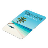 Magnet Flexible Providenciales Îles Turques-et-Caïques (Côté Gauche)