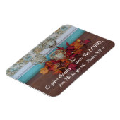 Magnet Flexible Psaume 107:1 O Remerciez le Seigneur, car Il est (Côté Gauche)