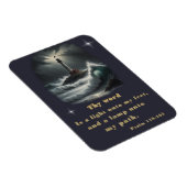 Magnet Flexible Psaume 119 verset biblique (Côté Droit)