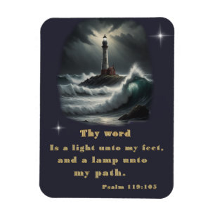 Magnet Flexible Psaume 119 verset biblique