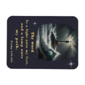 Magnet Flexible Psaume 119 verset de la Bible (Horizontal)