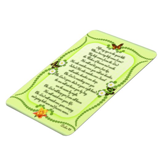 Magnet Flexible Psaume 121 (Côté Gauche)