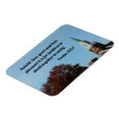 Magnet Flexible Psaume 133:1 Voici, combien bon et combien agréabl (Côté Gauche)