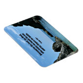 Magnet Flexible Psaume 144:1 Béni soit le Seigneur, mon rocher... (Côté Droit)