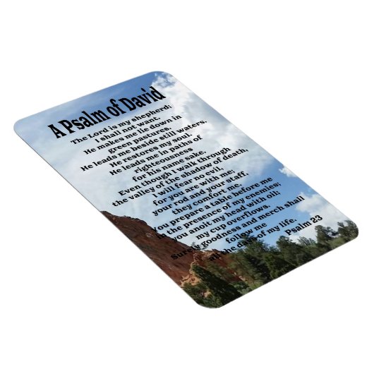 Magnet Flexible Psaume 23 (Côté Droit)