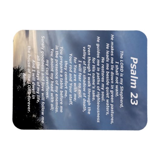 Magnet Flexible Psaume 23 (3) (Horizontal)
