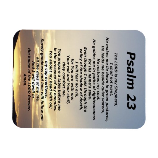 Magnet Flexible Psaume 23 (3) (Horizontal)