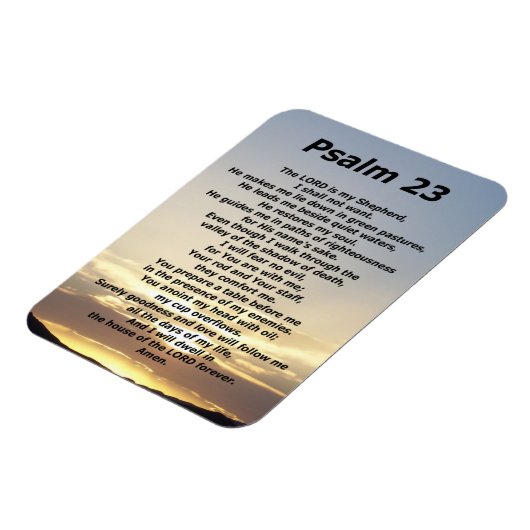 Magnet Flexible Psaume 23 (3) (Côté Gauche)