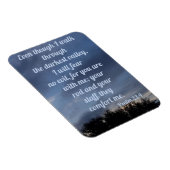 Magnet Flexible Psaume 23:4 (Côté Droit)