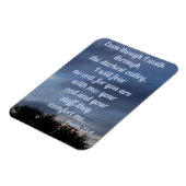 Magnet Flexible Psaume 23:4 (Côté Gauche)