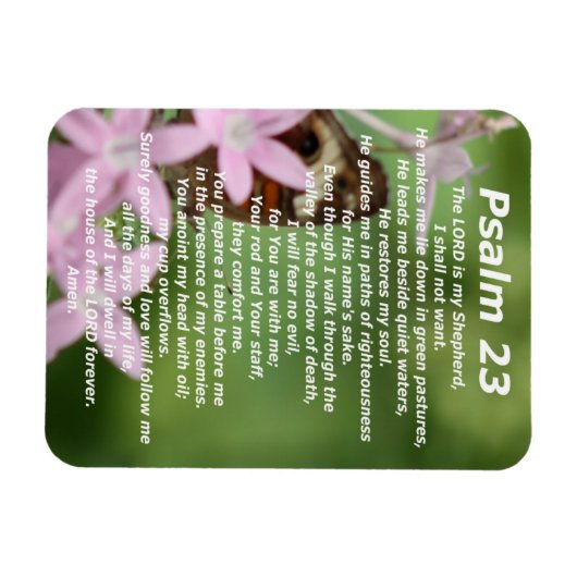 Magnet Flexible Psaume 23 (4) (Horizontal)