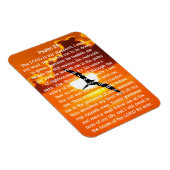 Magnet Flexible Psaume 23 Orange Sunset Seagull (Côté Droit)