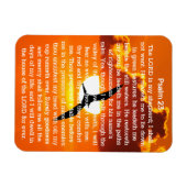 Magnet Flexible Psaume 23 Orange Sunset Seagull (Horizontal)
