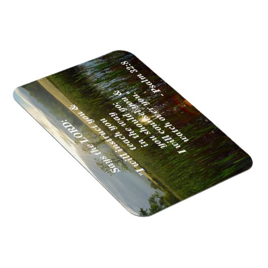 Magnet Flexible Psaume 32:8 Je Vous Enseignerai (Côté Droit)