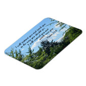 Magnet Flexible Psaume 32:8 Je vous instruirai et vous enseignerai (Côté Gauche)