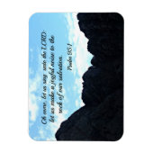 Magnet Flexible Psaume 95:1 Ô viens, chantons au Seigneur (Vertical)