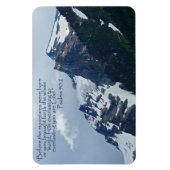 Magnet Flexible Psaumes 90:2 Montagnes Rocheuses Inspirationnel (Vertical)