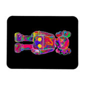 Magnet Flexible Psychedelic Kaw (Horizontal)