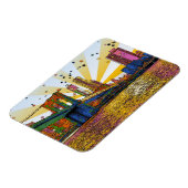 Magnet Flexible Psychedelic New York City : Brooklyn Bridge, WTC # (Côté Gauche)