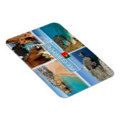 Magnet Flexible PT Portugal - ALGARVE - (Côté Droit)