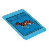 Magnet Flexible Pub anglais Polka Dot Zebra (Côté Droit)