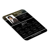 Magnet Flexible Publicité commerciale/promotion 2017 Calendrier II (Côté Droit)