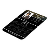 Magnet Flexible Publicité commerciale/promotion 2017 Calendrier II (Côté Gauche)