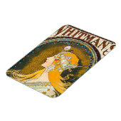 Magnet Flexible Publicité d'Alphonse Mucha Vintage Whitman (Côté Gauche)
