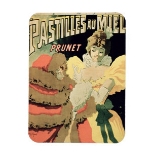 Magnet Flexible Publicité par affichage "pastilles de miel" par